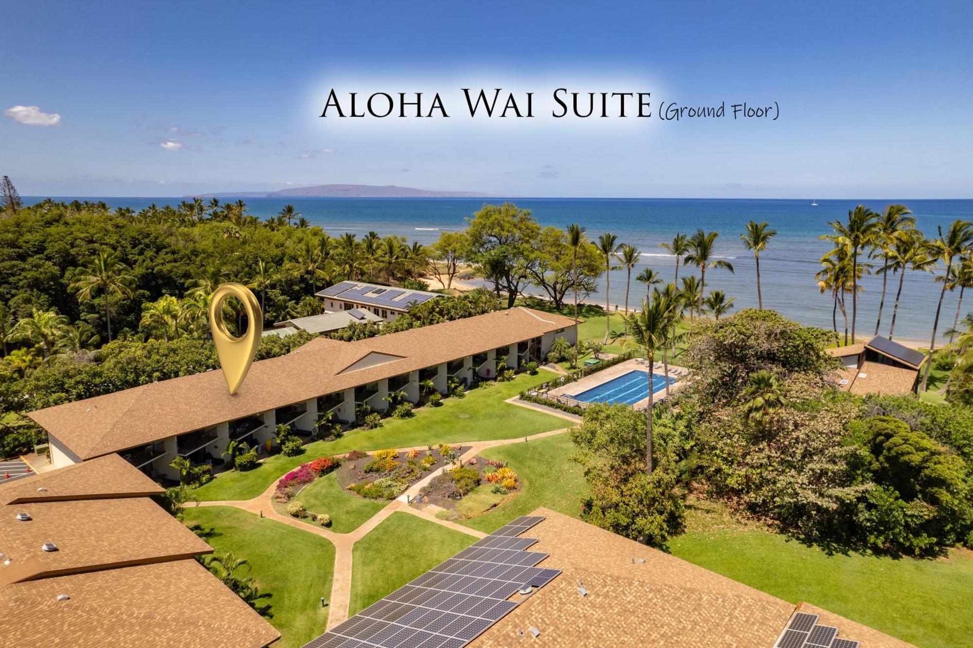 Wbh D116 Aloha Wai - Garden Suite Just Steps From The Sea Kihei Eksteriør billede
